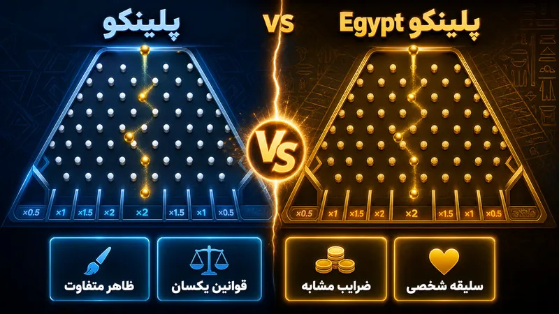 بازی پلینکو و پلینکو egypt یکی هستند؟